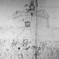 Entering Vicksburg, July 4th, 1863